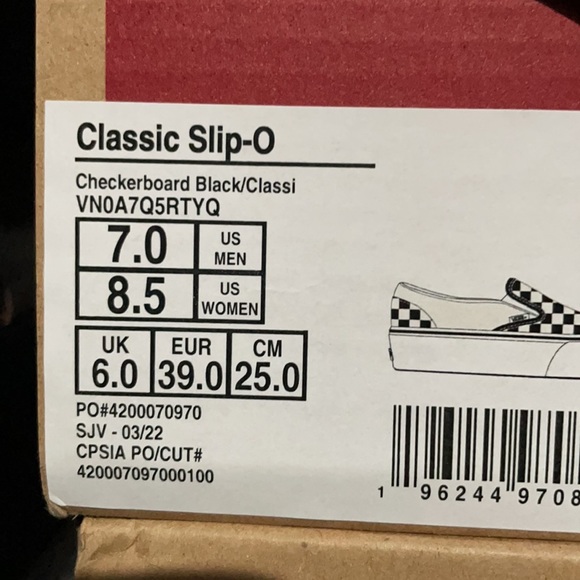 Vans Classic Checkered slip on Stackform - Picture 11 of 12